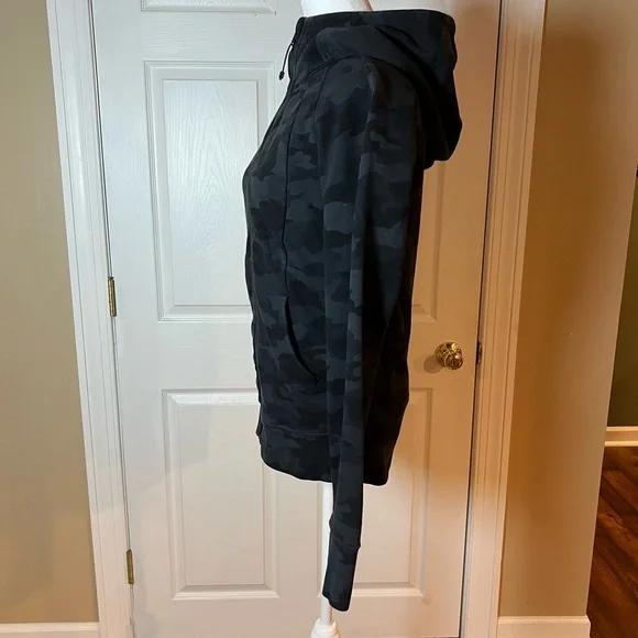 Lululemon Scuba Hoodie Light Cotton Fleece Heritage 365 Camo Deep Coal Multi 8 - Picture 7 of 12